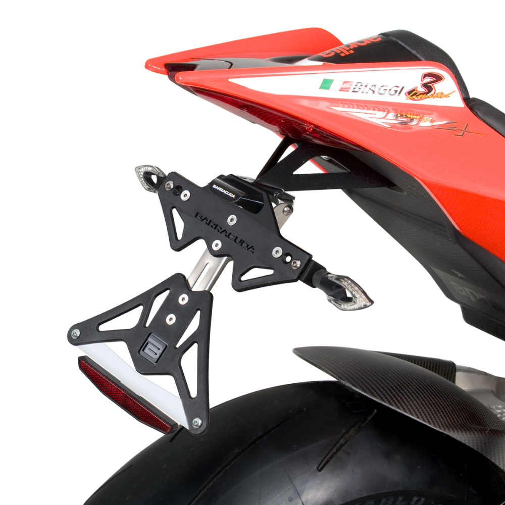 MOCOWANIE TABLICY Z REGULACJĄ APRILIA RSV4 09-15/TUONO V4R/FACTORY 11-20