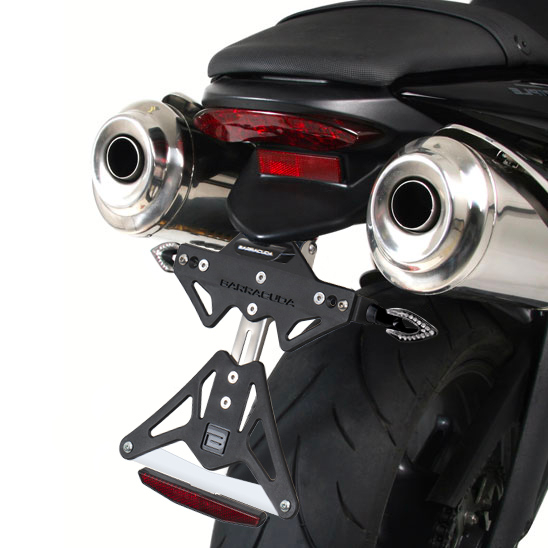 MOCOWANIE TABLICY Z REGULACJĄ DO TRIUMPH STREET TRIPLE 08-12/TRIPLE R 11-12